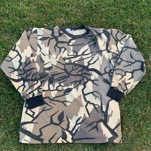 Vintage Predator Camo Long Sleeve Pocket Tee!